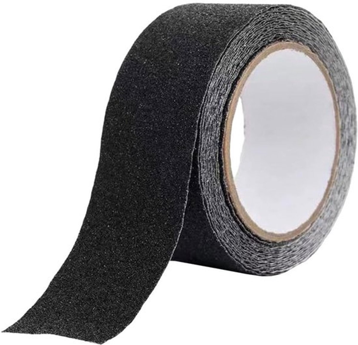 Anti sliptape - Anti-slip - Zelfklevende tape - Antislip Strip - Tape - Stickers - Waterbestendig - Voor Binnen en Buiten - grip tape - Waarschuwingsband - Voor Trap, Vloer, Drempel - 10 cm x 5 m - Zwart