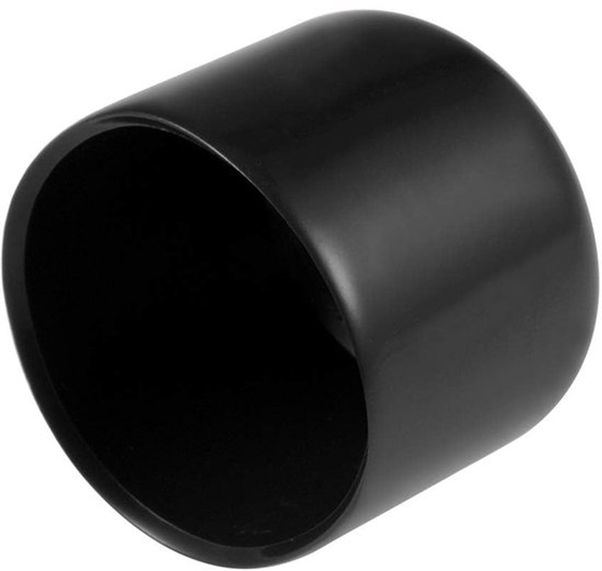 25 stuks rubberen eindkap 25 mm ID - zwarte flexibele ronde vinyl schroefdoppen en draadbeschermers voor bouten, schroeven, buizen, kabels en draden - zachte waterdichte hoezen voor gebruik