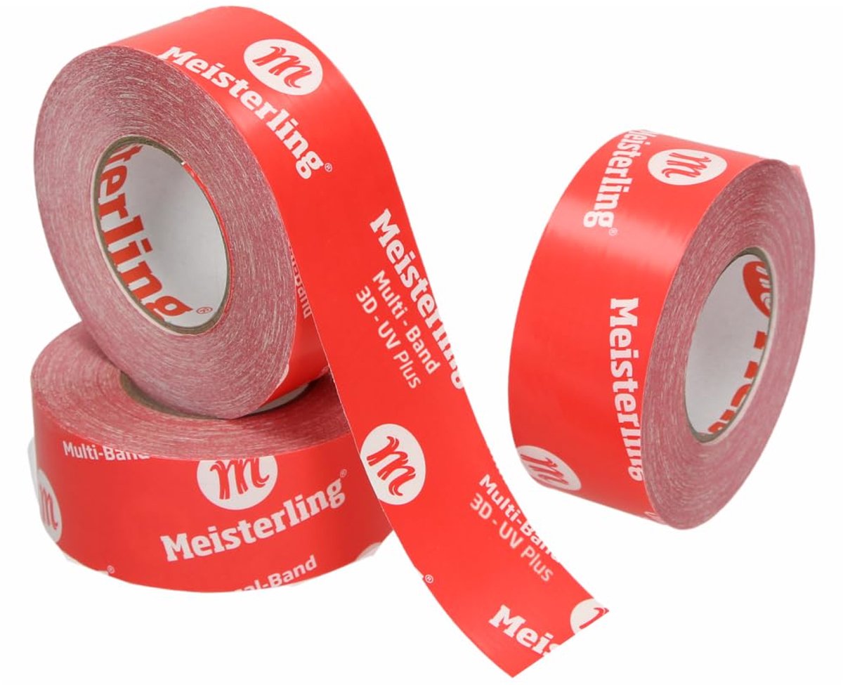 flexibele tape 60mm x 40m - hand afscheurbaar - high-performance - ideaal voor dampremmende folie - ShopVlot