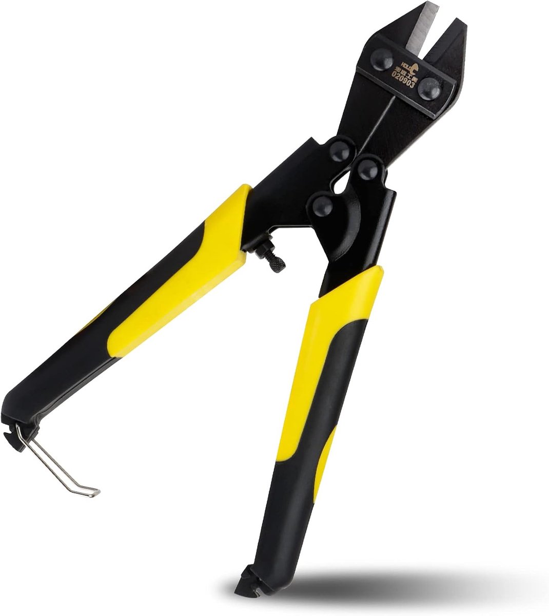 Bolt cutter 20 cm - mini formaat - chrome-molybdeen staal - ergonomische handvatten voor comfortabel gebruik - ShopVlot