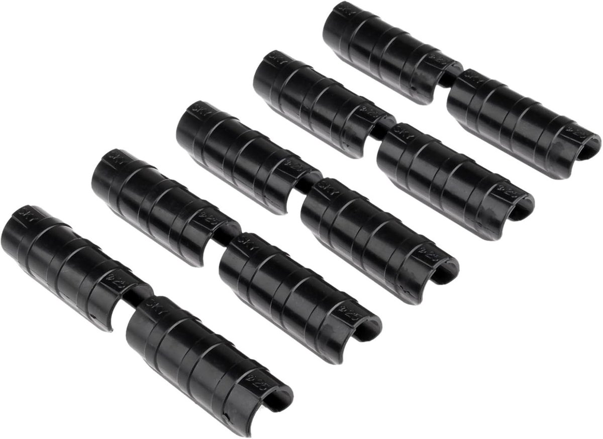 Greenhouse clamps 25mm - ABS kunststof - sterk en duurzaam - ideaal voor plantbescherming - ShopVlot