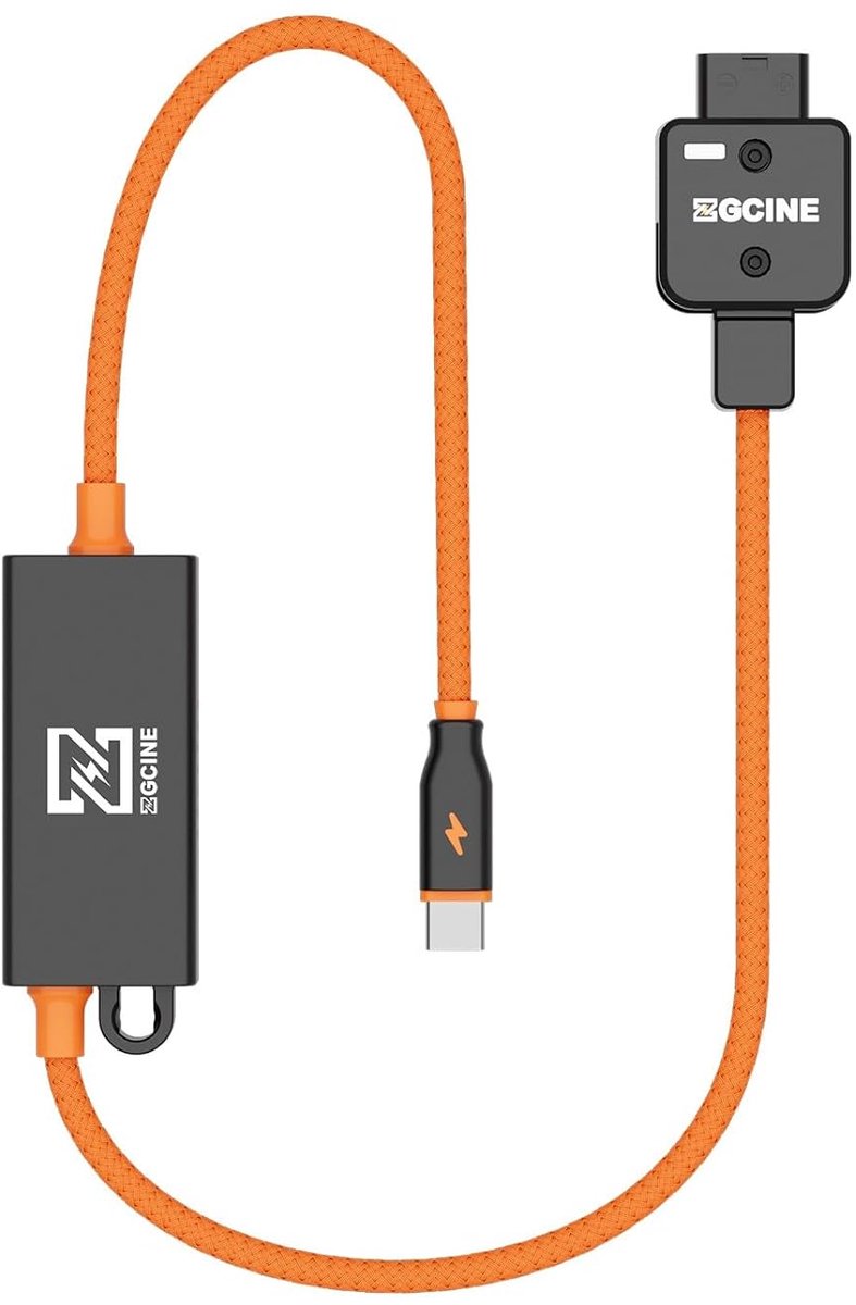 Oplaadkabel D-Tap naar USB-C PD - 20 inch - 65W snelladen - Voor V-mount accu en camera - ShopVlot