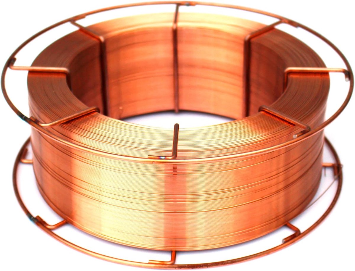 Lasdraad 0.8 mm 15 kg - G3Si1/SG2 - Spool 300 mm - Perfect voor MIG MAG lassen - ShopVlot