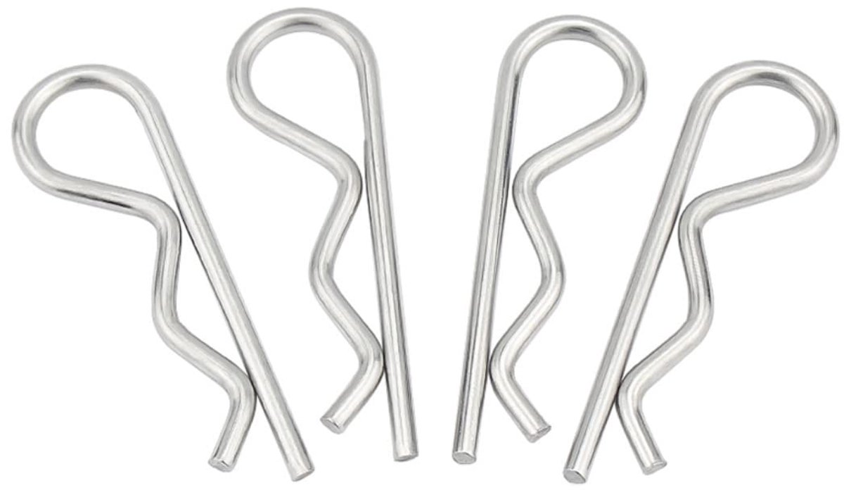 Splitpennen M2.5×45mm - carbon staal - roestvrij en duurzaam - ideaal voor bevestigen - ShopVlot