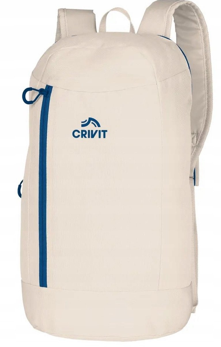 CRIVIT Rugzak 10L lichtgewicht - crème/blauw