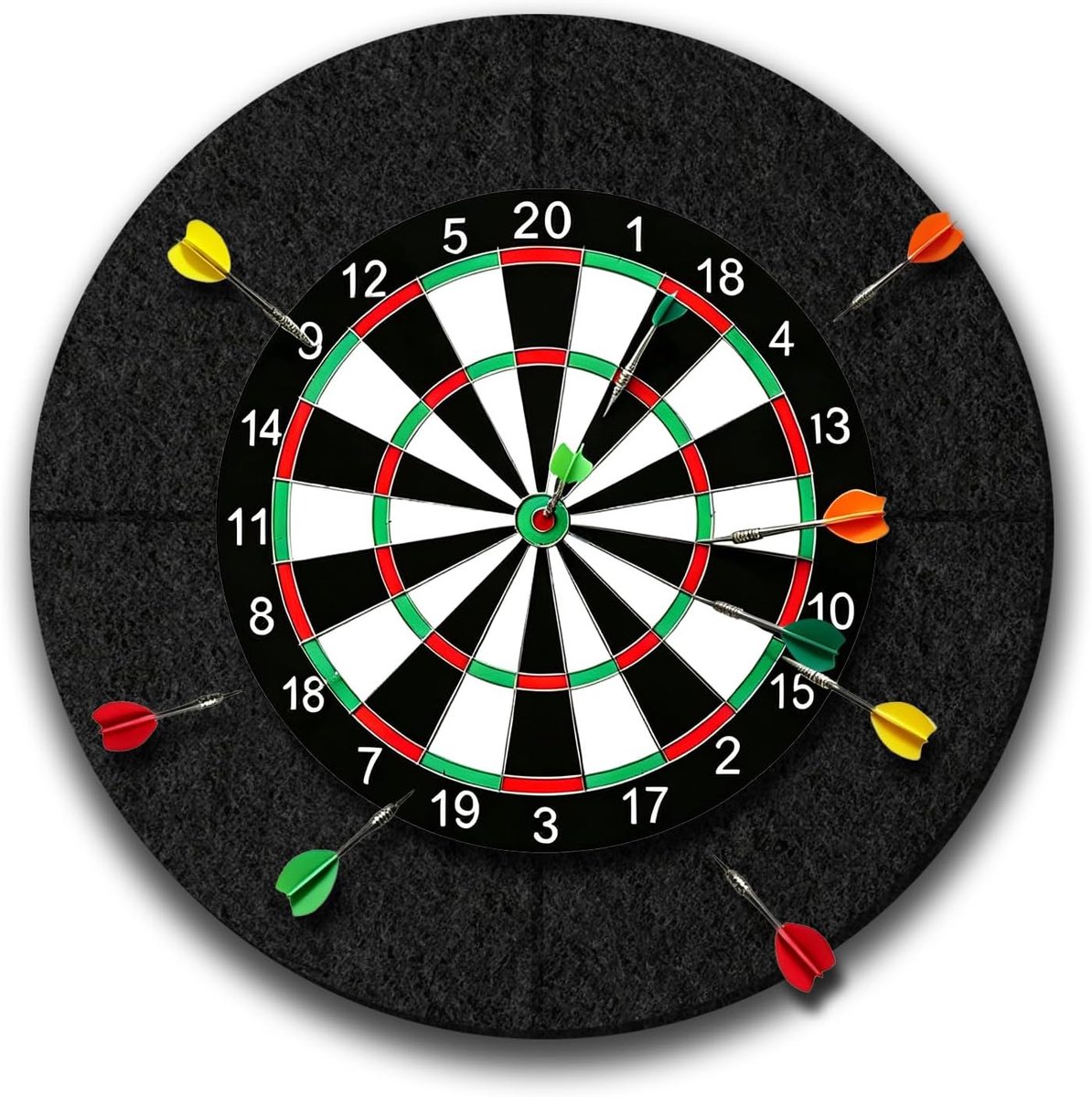 Dartbord wandbeschermers - flexibel materiaal - beschermt de muur - eenvoudig te bevestigen - ShopVlot