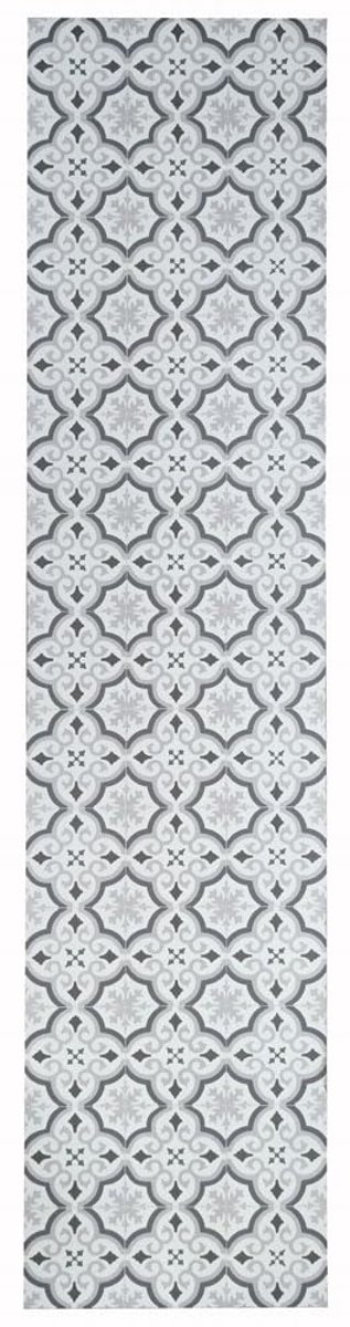 Vinyltapijt 60 x 150 cm - Grijze ster - Elegant design - Duurzaam en gemakkelijk te reinigen - ShopVlot