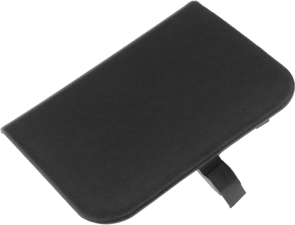 Voorbumper Trekhaak Cover Vervanging - Zwart Plastic - Geschikt voor Nissan Micra K14 2014-2016 - ShopVlot