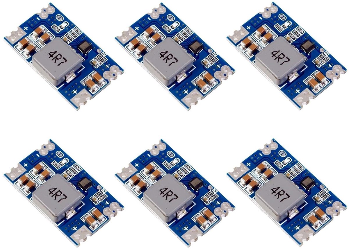 DC-DC Step Down Converter 7-20V naar 5V - Mini Voltage Converter - Hoge efficiëntie - ShopVlot