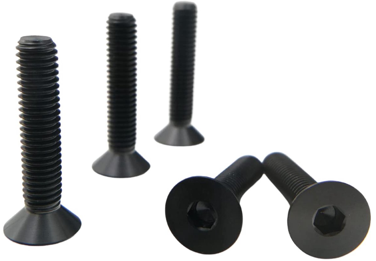 Titanium Bolts M6 x 1.0 x 16mm - GR5 Titanium - Countersunk Head - Ideaal voor Fietsen - ShopVlot