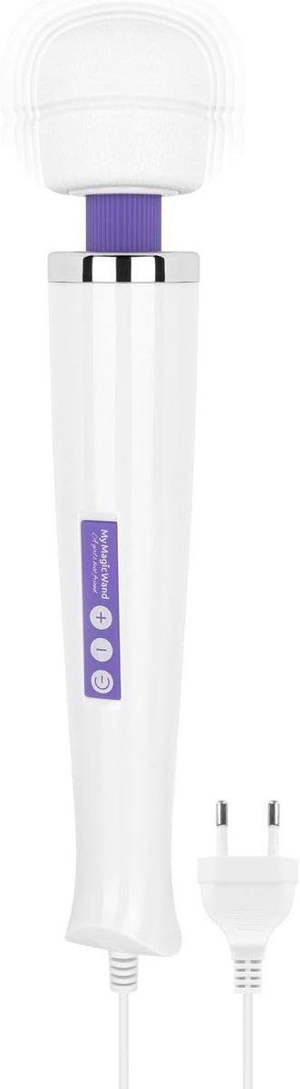 Massageapparaat - 6 vibraties - paars - krachtige kop voor ultieme ontspanning - ShopVlot