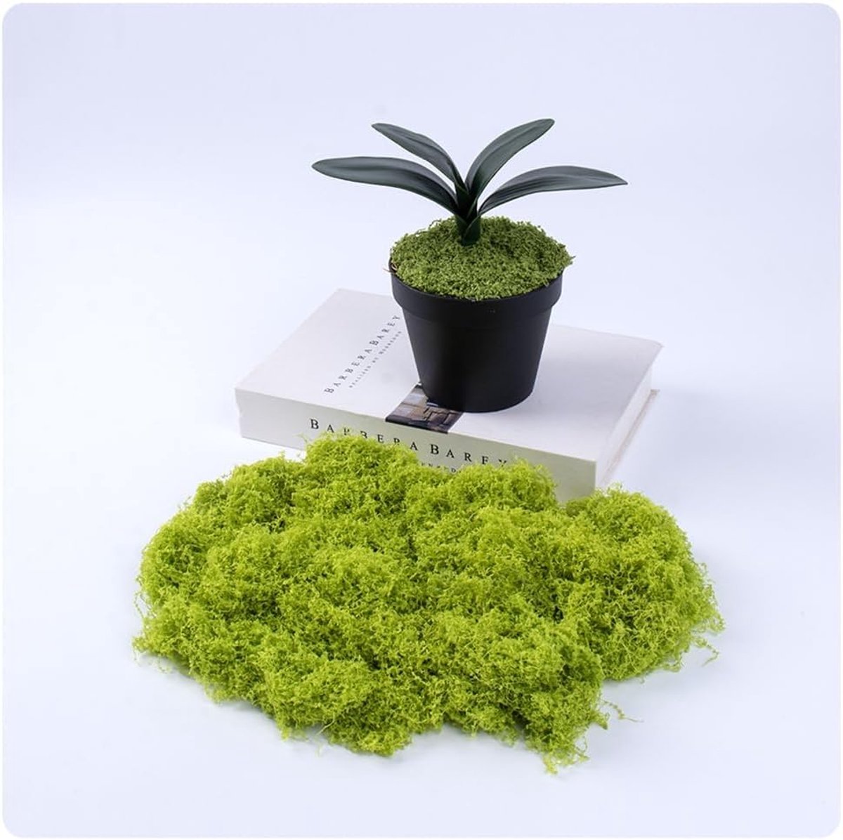 Kunstmos voor decoratie - Hoogwaardige polyester - Duurzaam en veilig - Ideaal voor creatieve projecten - ShopVlot