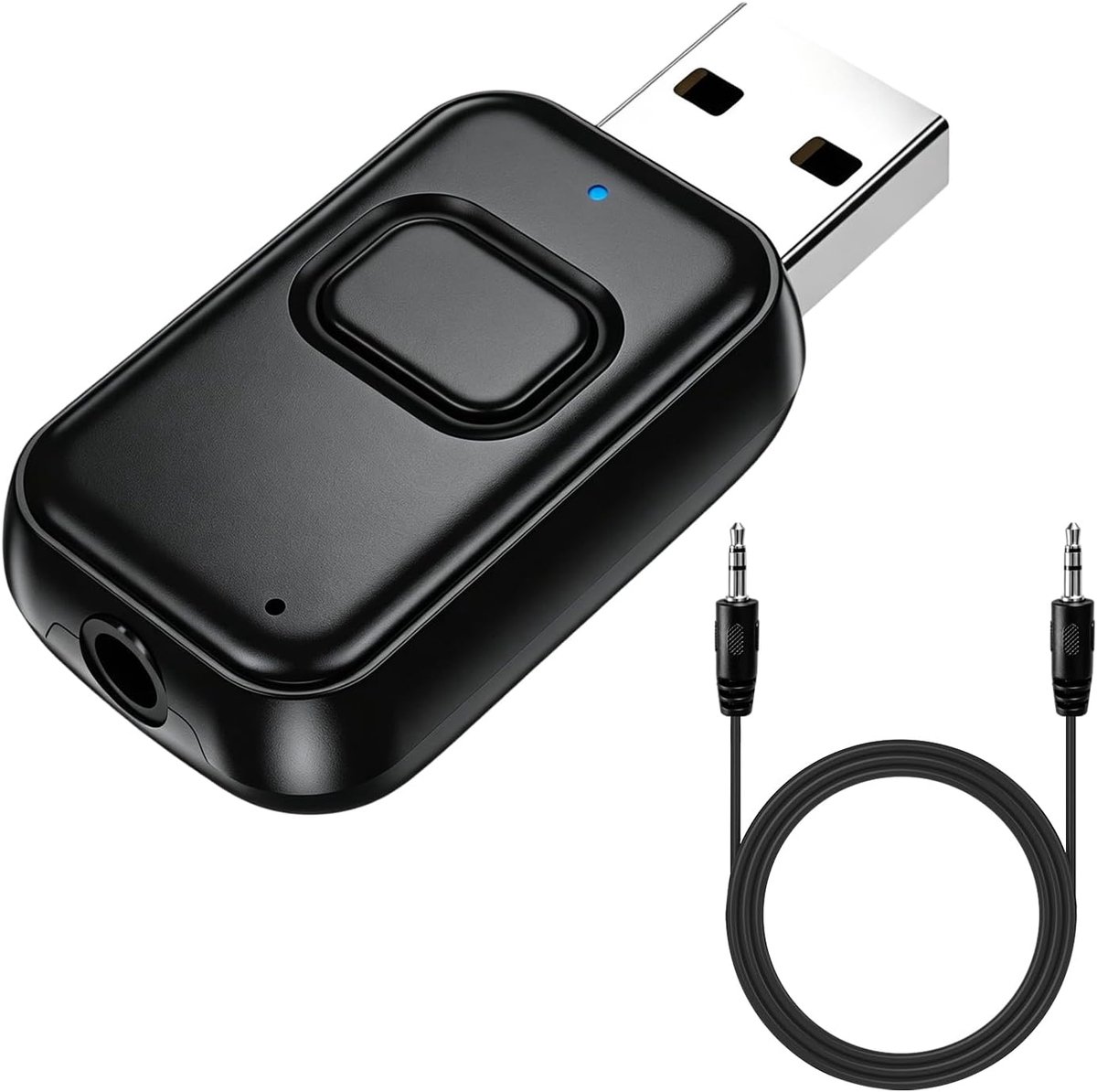 Bluetooth-adapter 2-in-1 - USB 5.4 - zender en ontvanger - draadloze audio voor tv en pc - ShopVlot