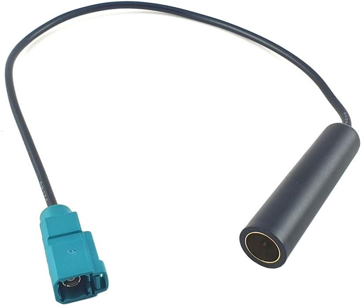Antenneadapter iso stekker - Fakra - 15 cm - ideaal voor autoradio - ShopVlot