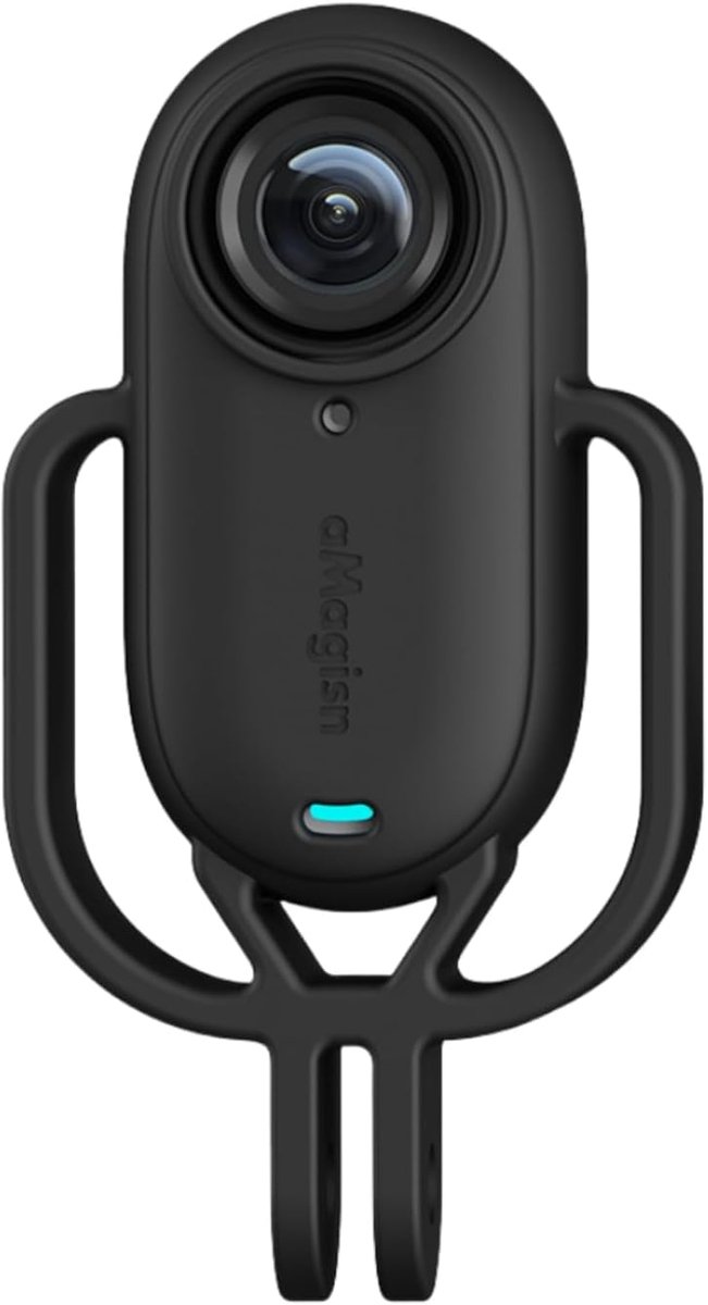 Sportcamera Bevestigingsbeugel - Silicone Beschermcase - Verticaal Schieten - Volledige Bescherming - ShopVlot