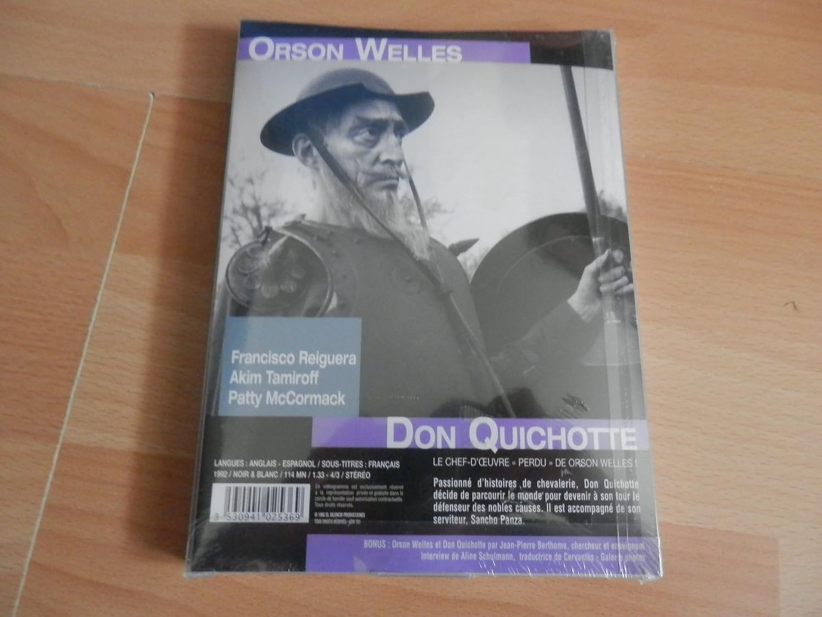 Don Quichotte - Orson Welles - Klassieke film - Tijdloos verhaal over idealisme - ShopVlot