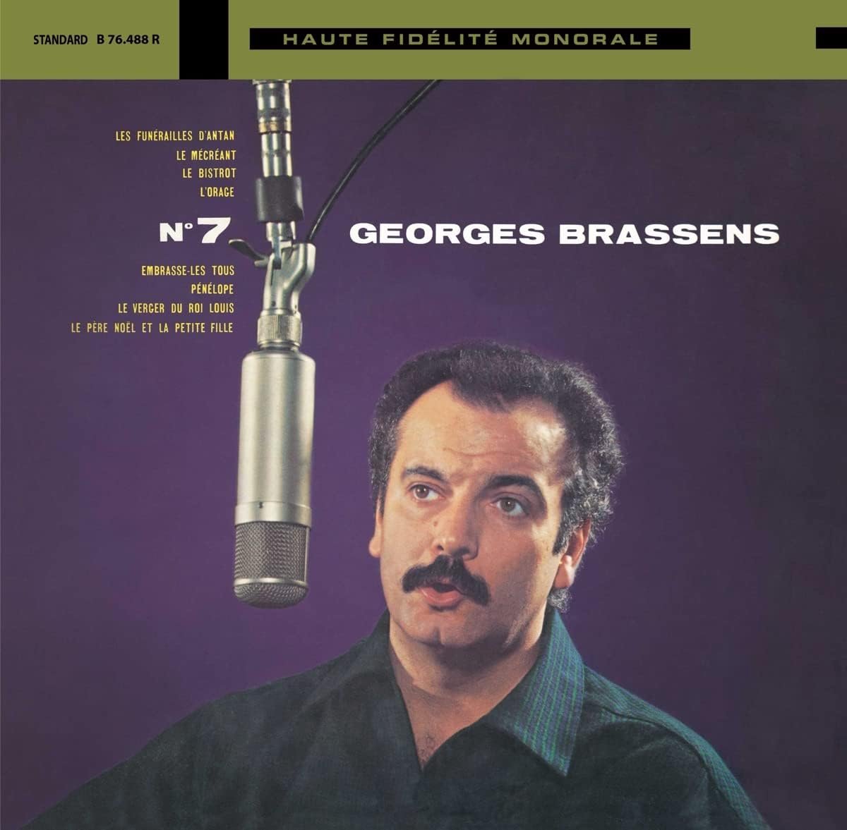 Geluidsdrager Georges Brassens et Sa Guitare No7 - CD - Franse muziek - Geniet van tijdloze chansons - ShopVlot