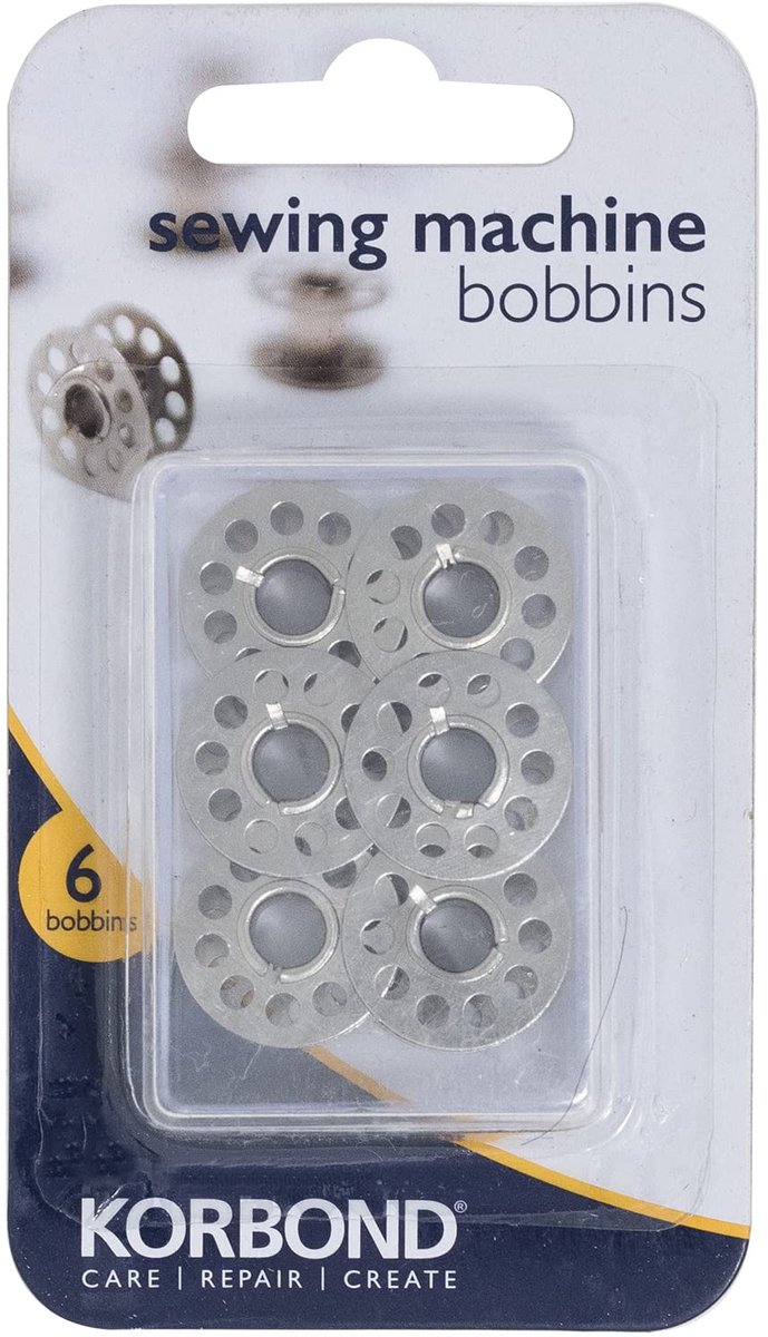 Metalen spoelset 6-delig 20,6 mm x 11,7 mm - klasse 15 A stijl - geschikt voor alle draadtypen - ShopVlot