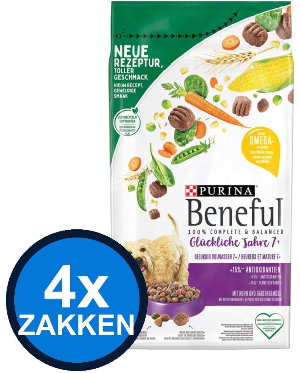 Beneful Beneful - Gelukkig Volwassen - Hondenvoer Droogvoer - 1.4 kg