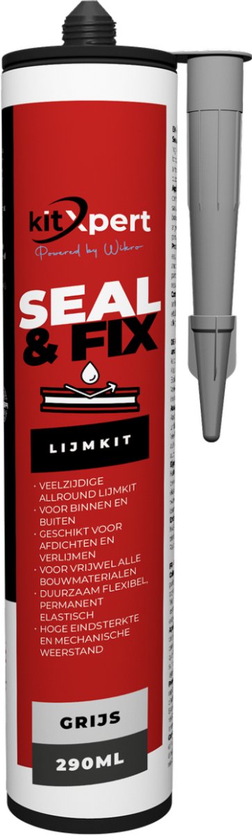 KitXpert Seal & Fix Lijmkit 290ml - Grijs