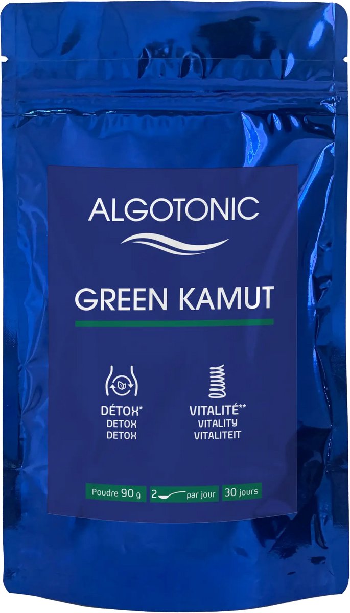 Biologische Groene Kamut 30-dagen kuur 90g Gezonde voeding Natuurlijke ingrediënten