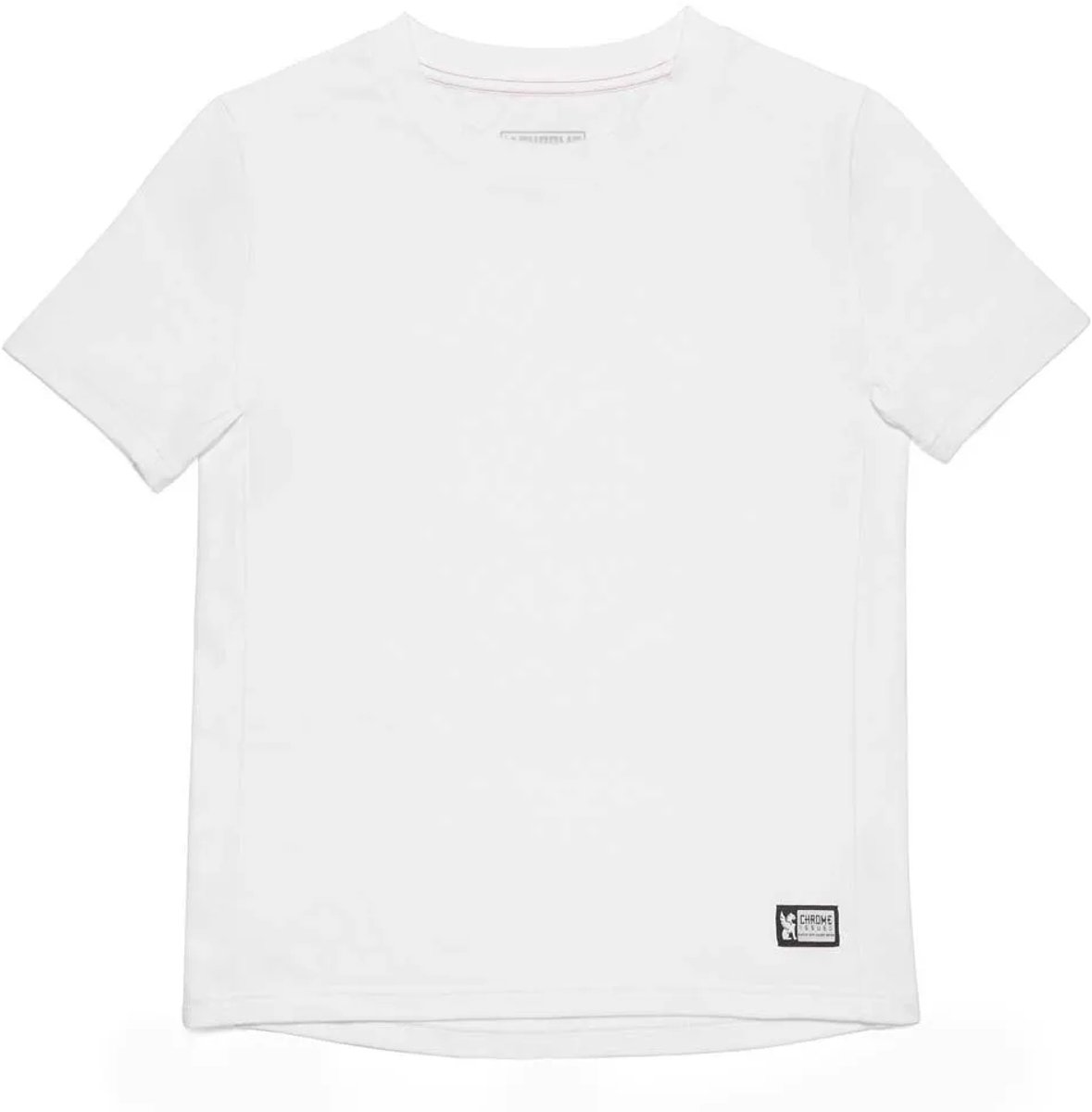 Chrome Issued T-shirt Met Korte Mouwen Vrouw Wit