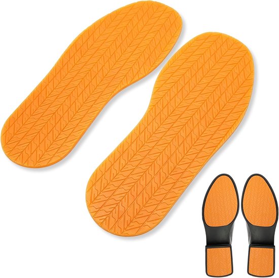 Duurzame Antislip Rubberen Zolen voor Schoenreparatie, 32.3 x 12.5 cm, Ideaal voor Comfort en Grip
