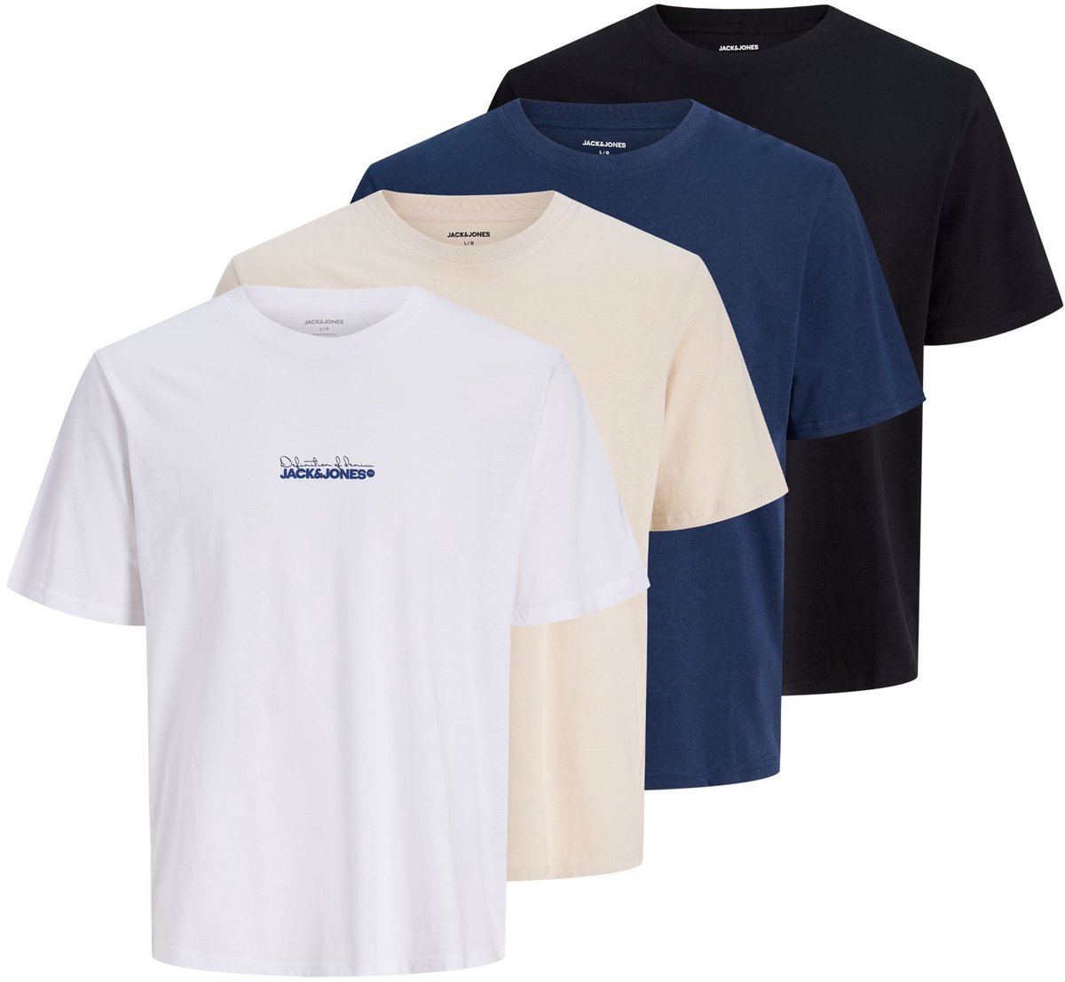 JACK&JONES - JJKENDRICK TEE SS CREW NECK 5PK MP - Heren - T-shirts