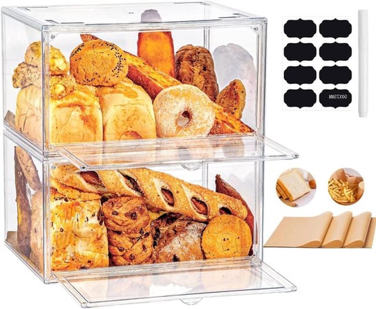 Duurzame en handige lunchbox voor school en werk, ideaal voor maaltijden onderweg