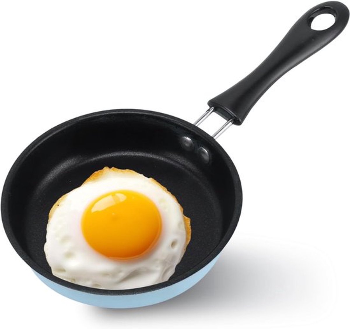 Mini 5 inch Eierenpan - Ronde, Niet Plakkerige Koekenpan voor Inductiekookplaat