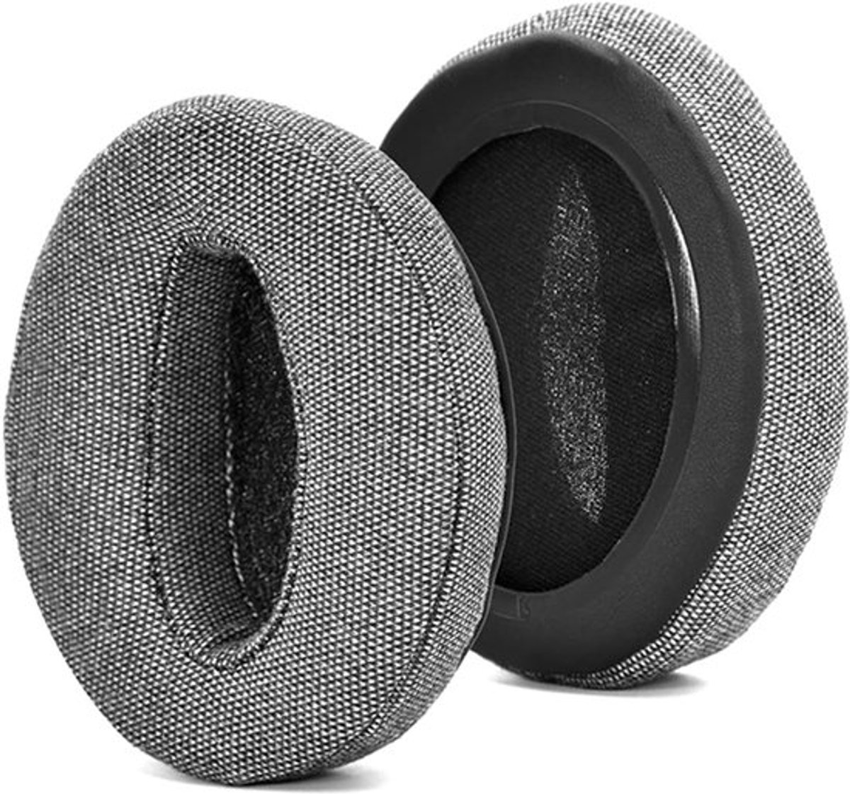 Grijze Oorkussens van Stof voor HD4.50BT en HD4.50BTNC, Geschikt voor Bluetooth Hoofdtelefoons, Comfortabel en Duurzaam