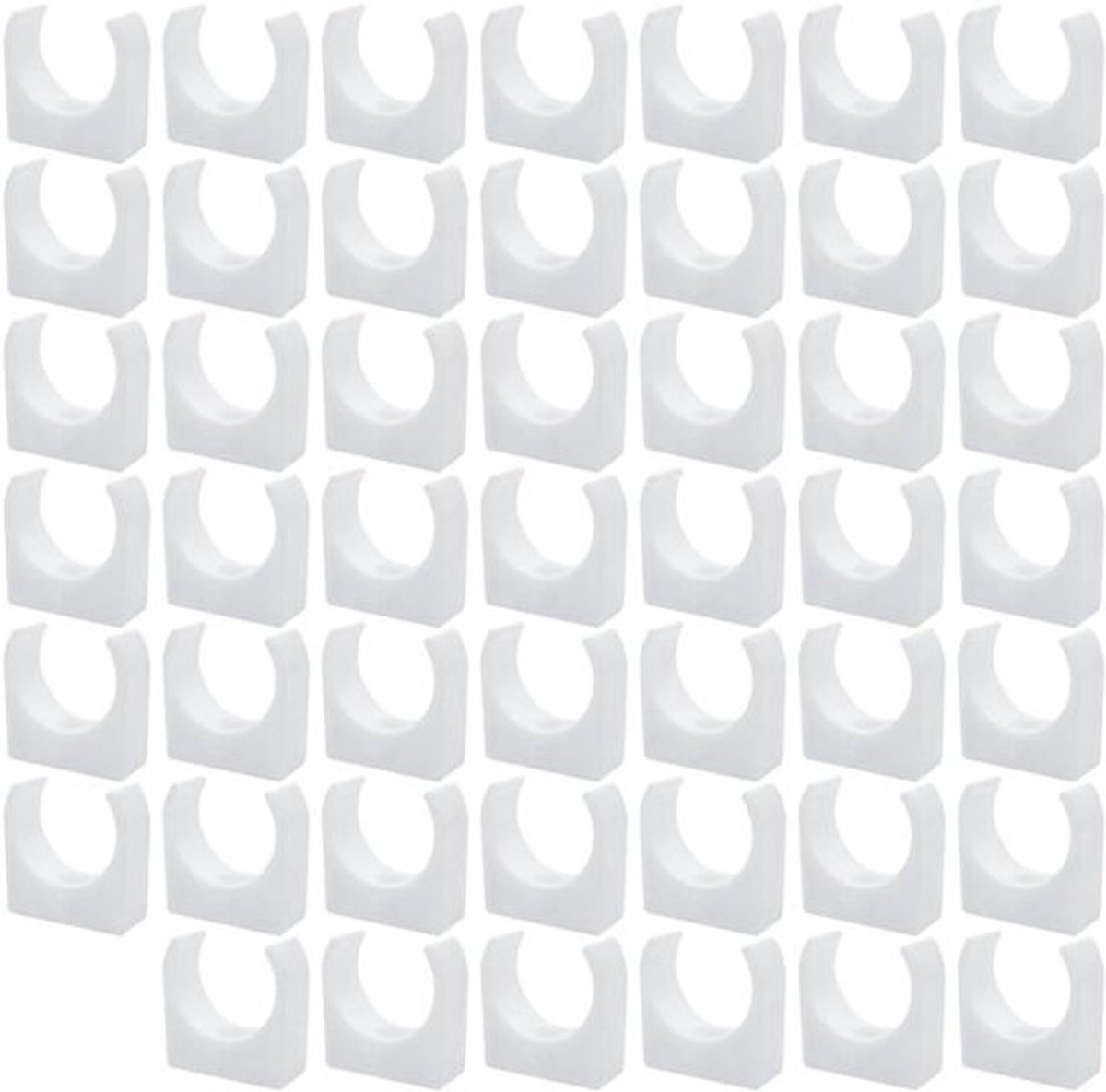 48 Stuks U-vormige Buisklemmen voor Waterbuizen met een Binnen Diameter van 25mm, Perfect voor Bevestigen en Ondersteunen