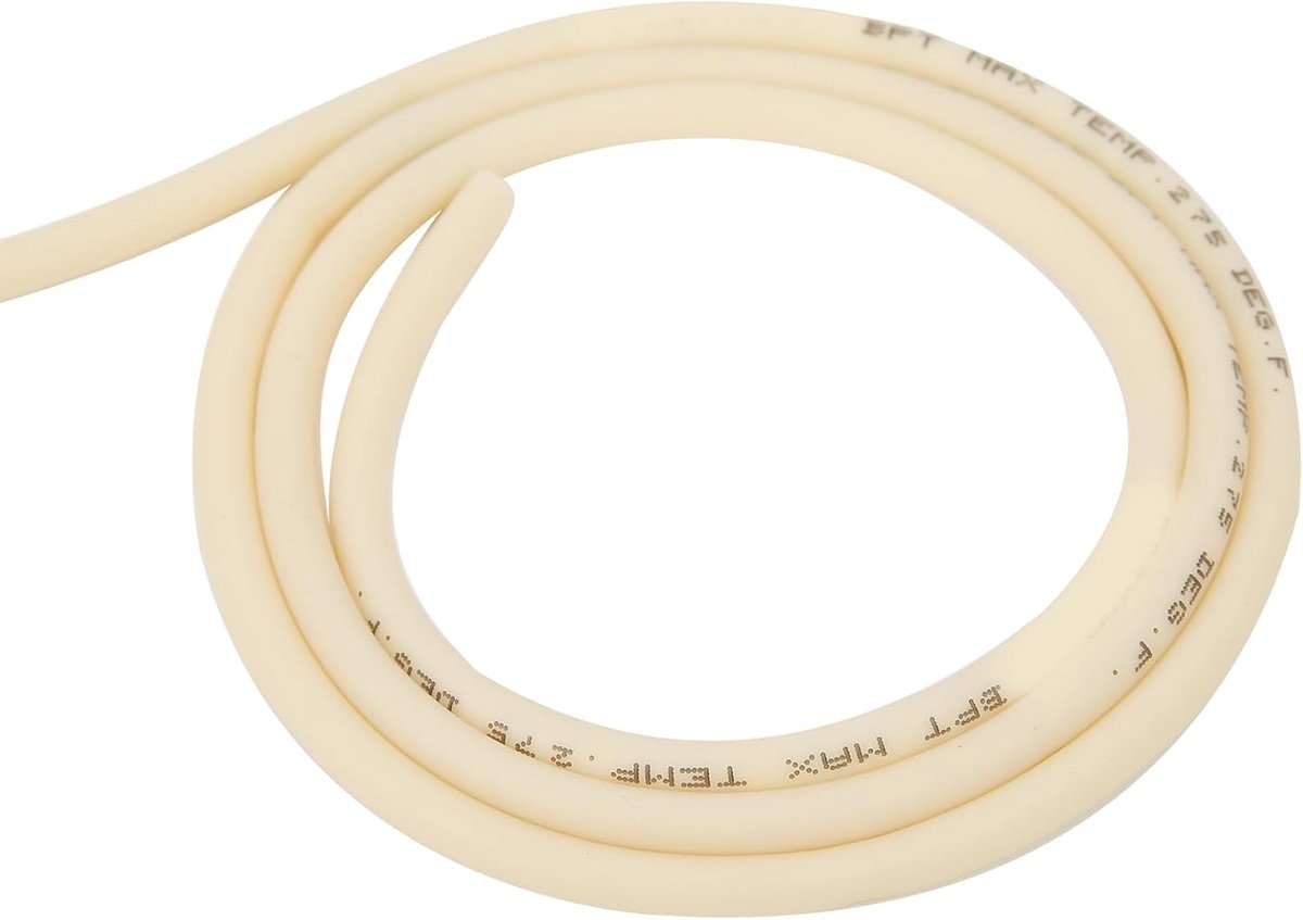 SnelShoppen - Peristaltische Pomp Slang 4 x 6mm, BPT Siliconen Laboratorium Slang, Warmtebestendig, 1 Meter voor Zuren en Potassium