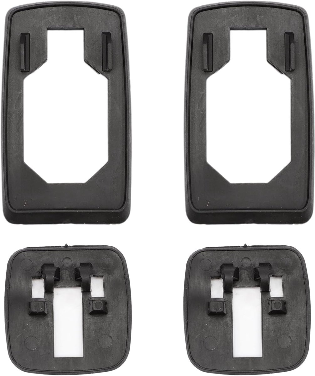 SnelShoppen - 4 Stuks Deursluiting voor Links, Rechts, Deurgreep Set voor Golf III 3 Cabrio Variant, Hoogwaardige ABS Materiaal, Compatibel met Vento