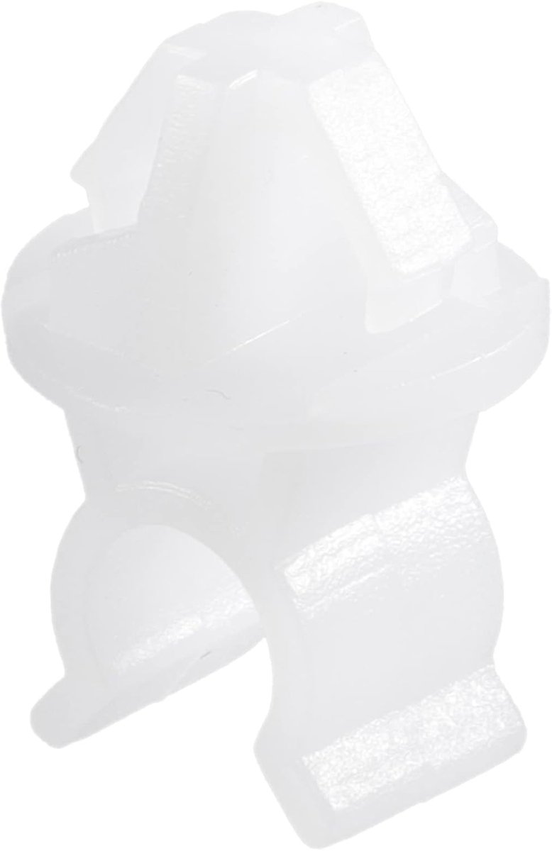 SnelShoppen - Cap Rest Rod Clip Houder Geschikt voor Mitsubishi Lancer, Mirage, Outlander en Sport - 1 Stuk Wit, Vervangend voor MR523317