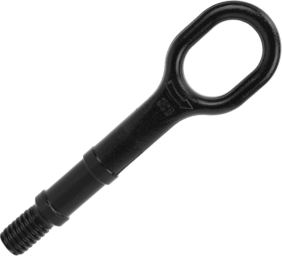 SnelShoppen - Car Tow Hook - 1T0 805 615 A - Zware Kwaliteit Zwarte Sleepoog Haak - Vervangende Bumper Haak - Geschikt voor R32 Rabbit - Robuust en Du