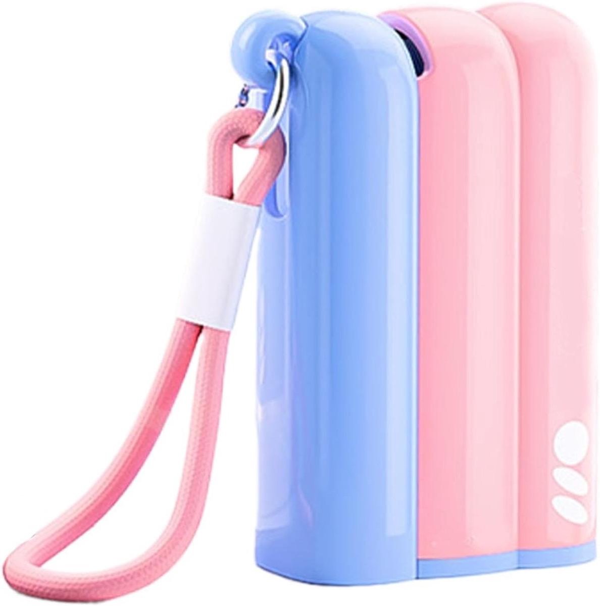 Floss Dispenser - Opbergdoos Houder - Hygiënisch Bewaren - Navulbaar Compact Ontwerp - 86 cm - Roze