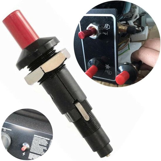 SnelShoppen - Piezo Ignition Cherries, Gas Heater, Keramische Ontstekers, Piezo-elektrische Vonkpluggen, Drukknop Ontstekingen, Voor Gasfornuizen, Gri — afbeelding 2