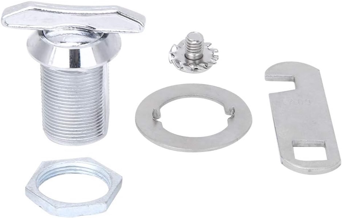 SnelShoppen - Universele Zink Legering Cam Lock Sleutelloze Cam Lock Voor Brievenbus, Etalage, Gereedschapskist, Lade - Hoogwaardige Beveiliging