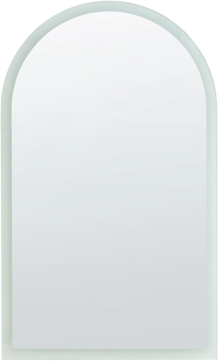 SUIN - LED-badkamerspiegel - Zilver/Groen - Glas