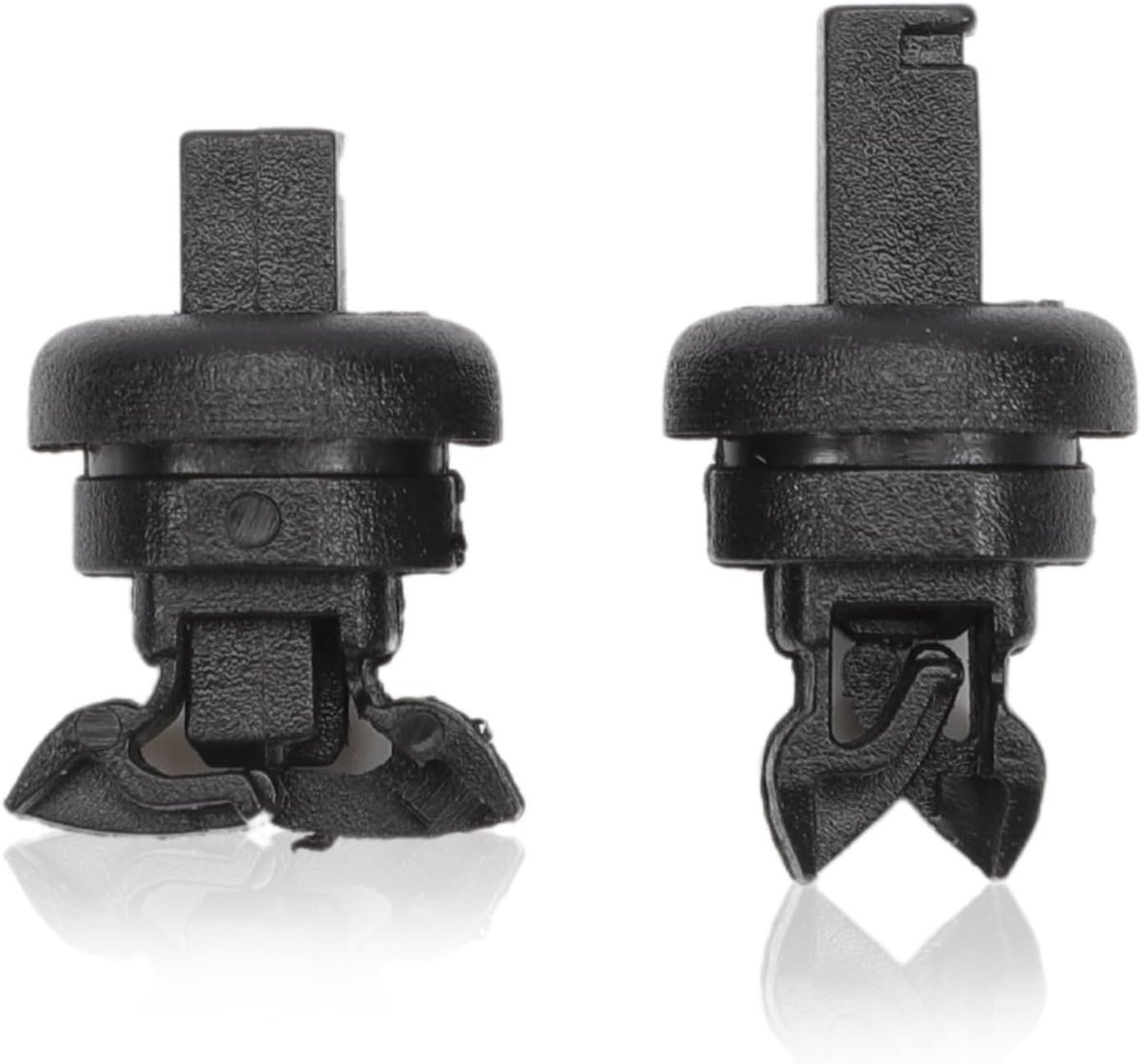 SnelShoppen - Achterste Tablet Houder Clips 2-Pack 1606854680 Compatibel met Clio III, DS3, Laguna III, Megane III IV, Qashqai, Scenic III IV