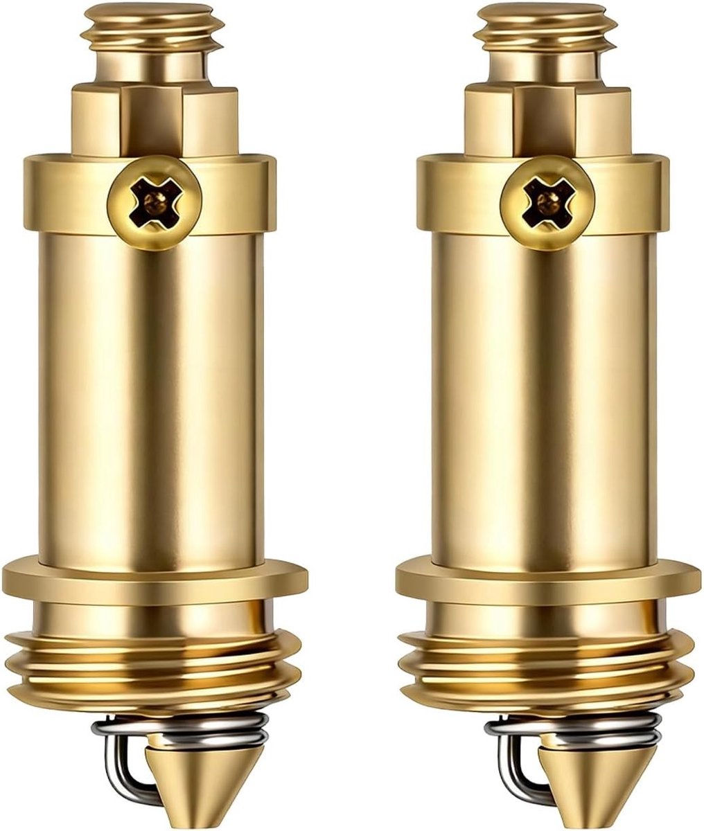 Pop-Up Click-Clack Mechanismen Set van 2 - Messing Veer Stangen - Standaard Vuldiameter 8 mm - Snelle Installatie - ShopVlot