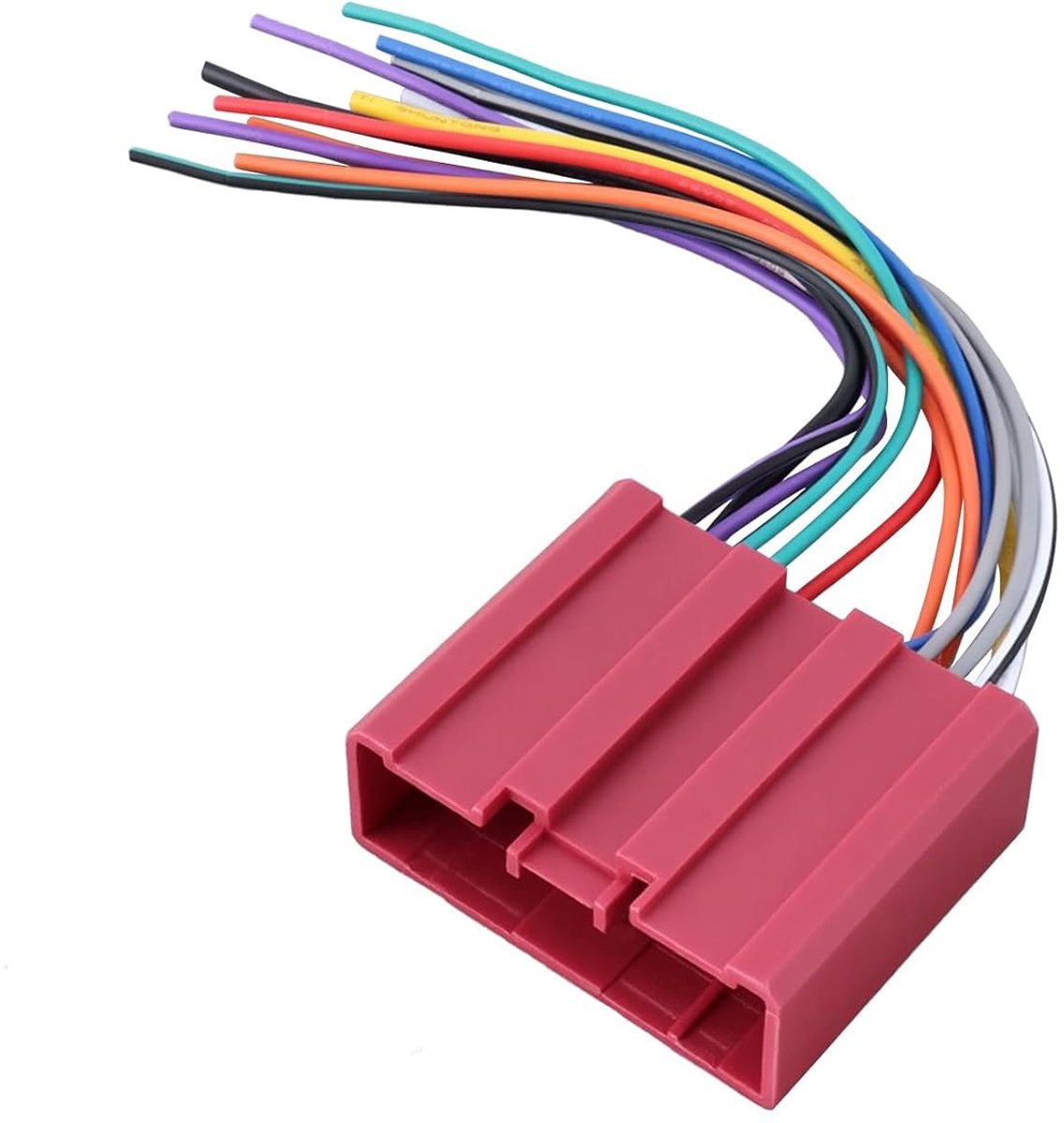 SnelShoppen - Radio Bedradingsharness Connector 14 Draden Vervangingsonderdeel 70-7903 Geschikt voor Mazda 2001-2017