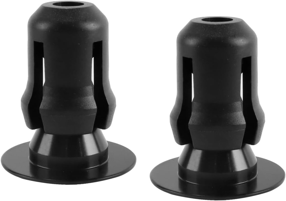 SnelShoppen - 2 Stuks Fietsstuurdoppen Aluminiumlegering voor Mountainbikes - Universele Fietshandvatten - Effectieve Bescherming tegen Vocht en Vuil