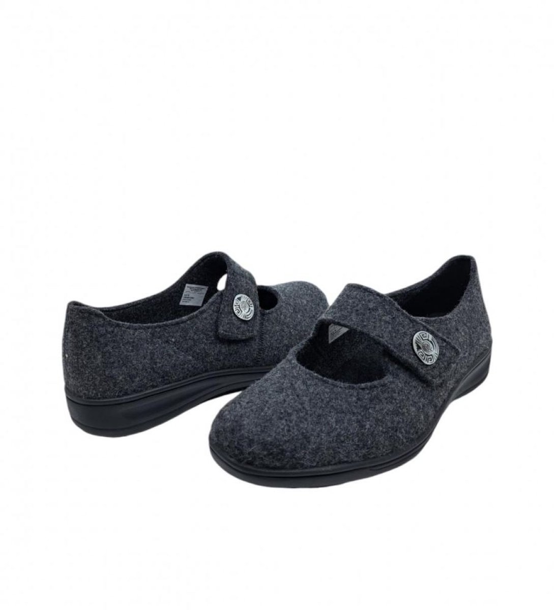 Solidus Pantoffels - Solidus kate rewooly anthrazit pantoffel
