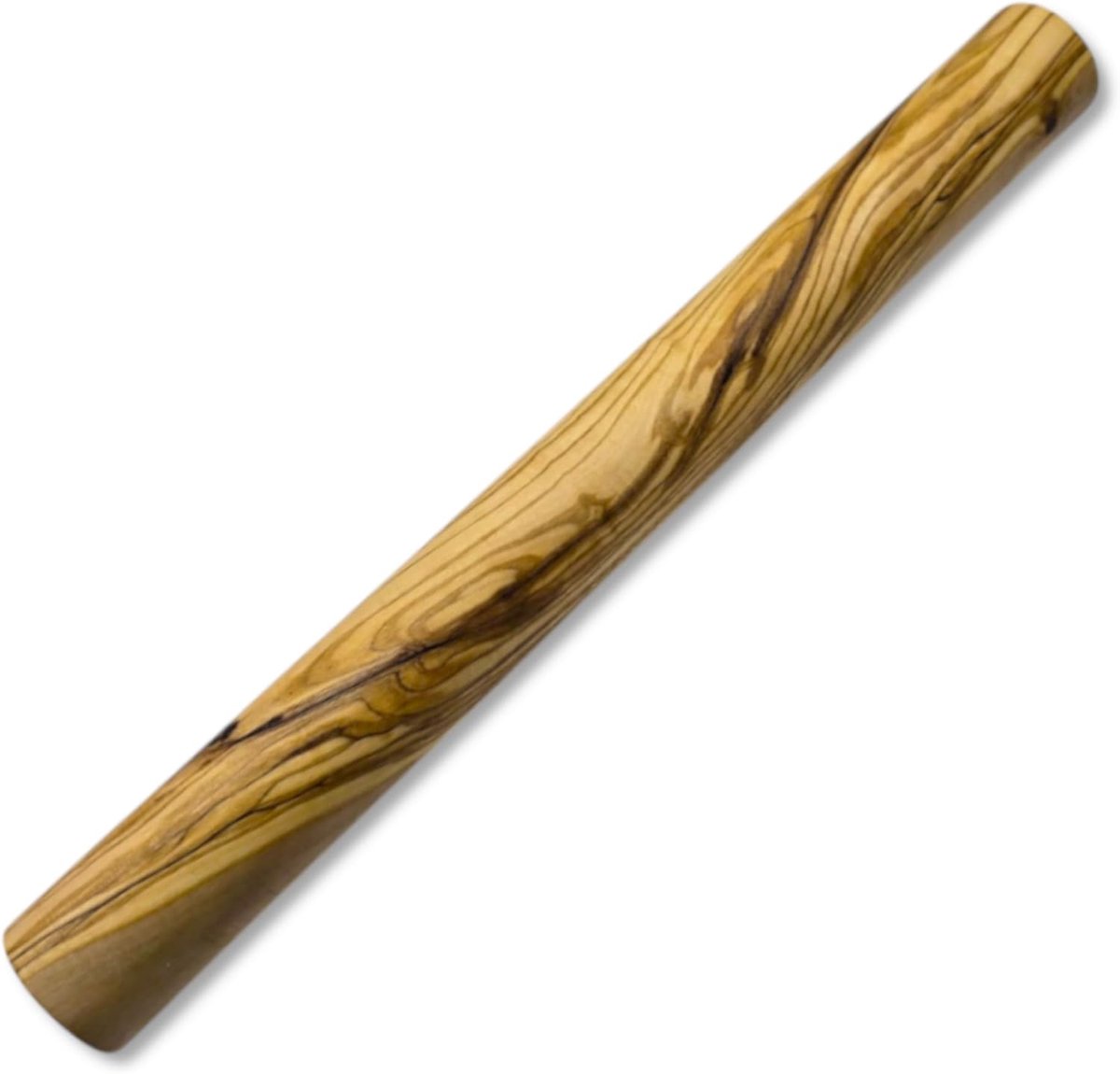 SnelShoppen - Premium Deegroller van Olijfhout, 35 cm, Franse Ontwerp, Glad en Hoogwaardige Deegroller voor Pizza, Pasta en Gebak, Handgemaakt, Keuken