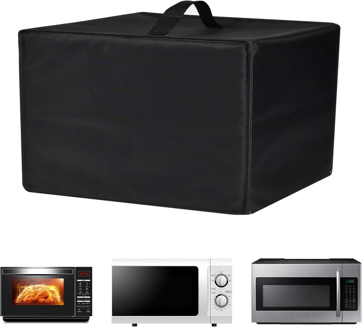 Air Fryer Dust Protection 50 x 40 x 31 cm Dust Protection Dustproof 600D Nylon Material Waterproof Heat Resistant - ShopVlot