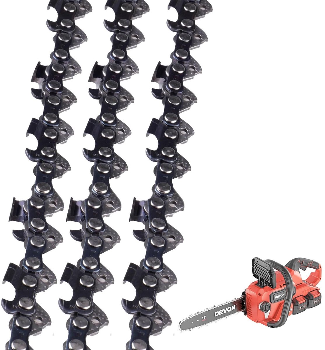 Zaagketting 55 cm - 1,5 mm dikte - 76 aandrijflinks - Geschikt voor Timberpro en Hyundai - SnelShoppen