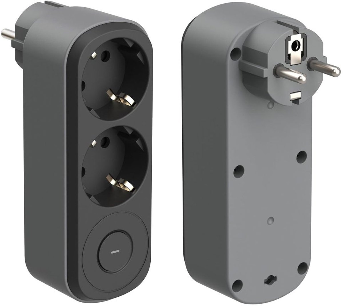 ApexArte® Stopcontactadapter - Dubbele stekker - Meerdere apparaten