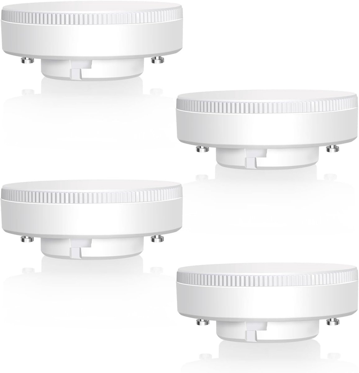 Energiezuinige 7W LED Lamp Warm Wit 2700K voor Keukenverlichting, Vervangt 50W Halogeen, 650LM, 4-Pack, AC 220V, Niet Dimbaar